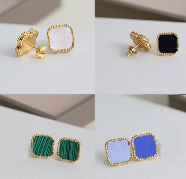 fashion vintage 4/four leaf clover charm stud earrings back mother-of-pearl silver 18k gold plated agate for women&girls valentine's mo, Golden;silver
fashion vintage 4/four leaf clover charm stud earrings back mother-of-pearl silver 18k gold plated agate for women&girls valentine's mo, Golden;silver