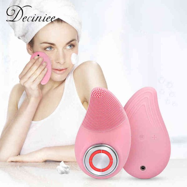 sonic facial cleansing brush silicone electric face with 3 function modes gentle exfoliating deep massaging220429
sonic facial cleansing brush silicone electric face with 3 function modes gentle exfoliating deep massaging220429