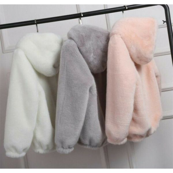 herstory new fashion women girl winter casual fur jacket outwear faux rabbit fur hooded coat casual warm jacket 201019, Black
herstory new fashion women girl winter casual fur jacket outwear faux rabbit fur hooded coat casual warm jacket 201019, Black