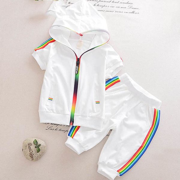 cotton summer fashion clothes baby girl short sleeve solid zipper jacket+pants 2pcs bebes tracksuit baby boy clothing set, White
cotton summer fashion clothes baby girl short sleeve solid zipper jacket+pants 2pcs bebes tracksuit baby boy clothing set, White