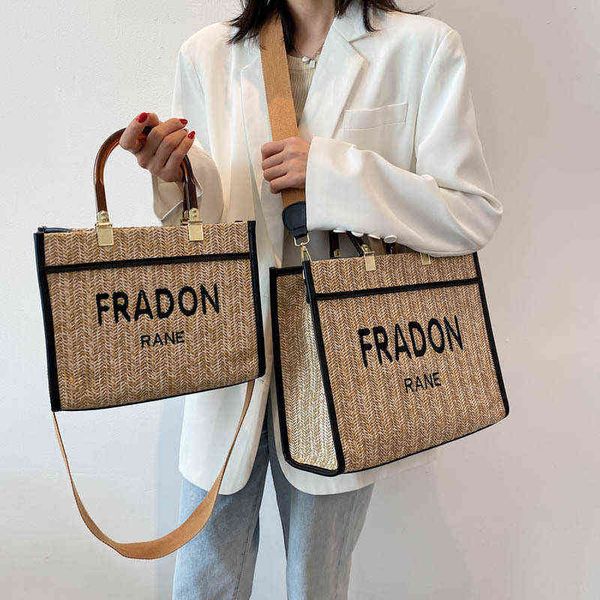 designer letter straw bag for women handmade shoulder messenger bag large beach bali bag 220511
designer letter straw bag for women handmade shoulder messenger bag large beach bali bag 220511
