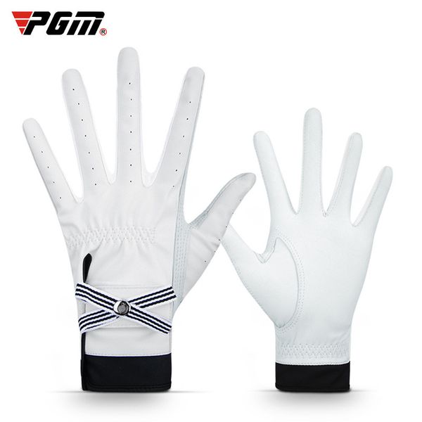 1pair pgm golf gloves women with mark sheep skin breathable genuine leather sport anti slip training mittens elegant 220712, Black
1pair pgm golf gloves women with mark sheep skin breathable genuine leather sport anti slip training mittens elegant 220712, Black