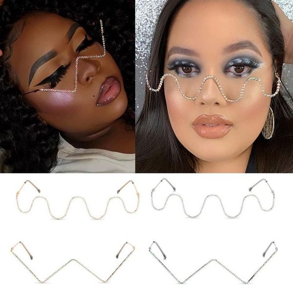 fashion sunglasses frames wholesale alloy only frame wave glasses for women chic crystal shiny party eyewear female rhinestones shades gold, Black
fashion sunglasses frames wholesale alloy only frame wave glasses for women chic crystal shiny party eyewear female rhinestones shades gold, Black