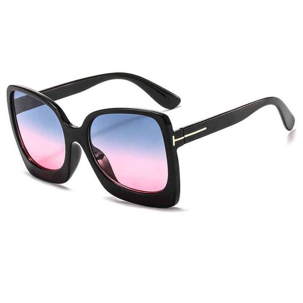 men's ladies brand sunglasses wholesale new women's trend large frame, White;black