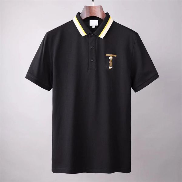 2022 test arrival polo shirt designer italy men clothes short sleeve polos fashion casual men's summer lapel t shirt pure cotton size m, White;black
2022 test arrival polo shirt designer italy men clothes short sleeve polos fashion casual men's summer lapel t shirt pure cotton size m, White;black