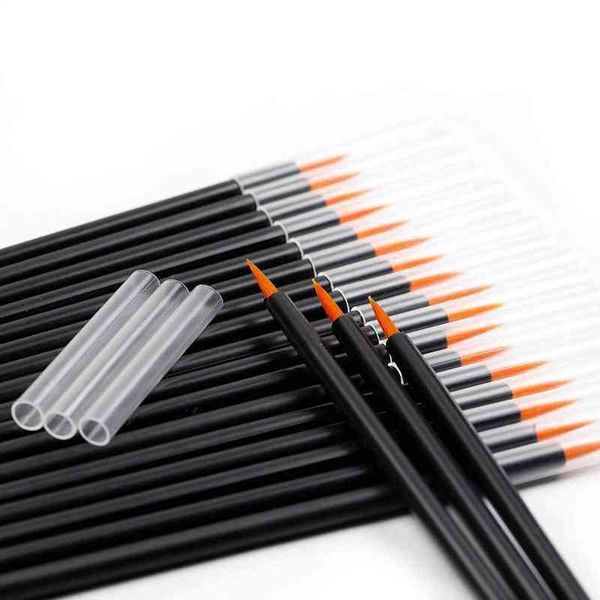 pinceau jetable pour eye-liner en nylon fin avec capuchon 50100 pièces brosses de maquillage professionnelles fibre cheveux 0308
pinceau jetable pour eye-liner en nylon fin avec capuchon 50100 pièces brosses de maquillage professionnelles fibre cheveux 0308