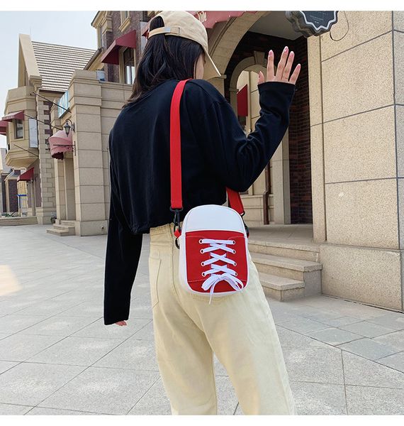 children's backpack canvas women's bag new shoulder creative shoelace messenger mobile phone bag
children's backpack canvas women's bag new shoulder creative shoelace messenger mobile phone bag