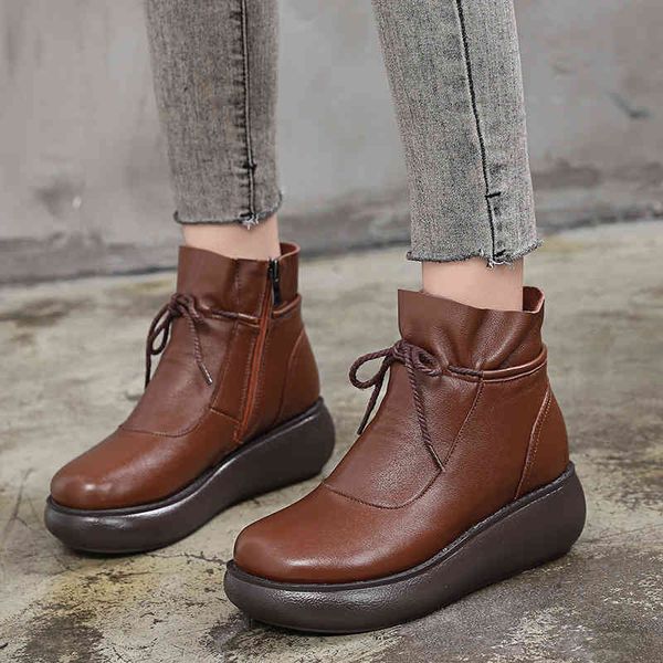slippers autumn and winter plush cowhide muffin thick soled martin boots women's wool inner cotton shoes slope heel short fzjn, Black
slippers autumn and winter plush cowhide muffin thick soled martin boots women's wool inner cotton shoes slope heel short fzjn, Black