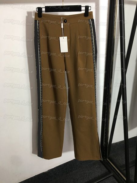 womens wide leg pants side lettering webbing trousers fahion high waist slacks black brown suit trousers for women, Black;white
womens wide leg pants side lettering webbing trousers fahion high waist slacks black brown suit trousers for women, Black;white