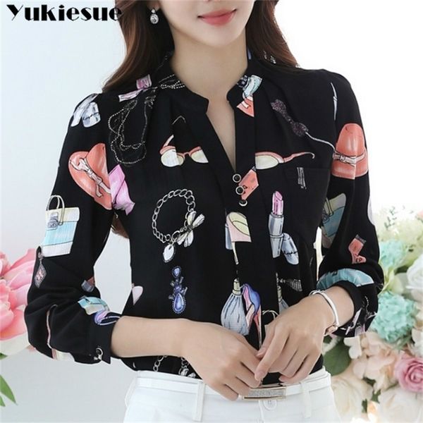 long sleeve blouse women office chiffon shirt femme casual shirts plus size white blusas feminina womens blouses and 210412
long sleeve blouse women office chiffon shirt femme casual shirts plus size white blusas feminina womens blouses and 210412
