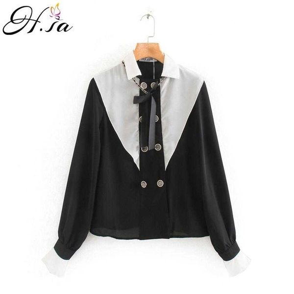 hsa spring fashion women patchwork blouse and long sleeve bow button fake 2 piece loose street shirts elegant shirt 210716, White
hsa spring fashion women patchwork blouse and long sleeve bow button fake 2 piece loose street shirts elegant shirt 210716, White