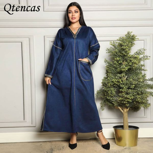 winter suede djellaba moroccan kaftan hooded abayas for women jalabiya dubai abaya turkey saudi arabia islam muslim arabic dress, Red
winter suede djellaba moroccan kaftan hooded abayas for women jalabiya dubai abaya turkey saudi arabia islam muslim arabic dress, Red