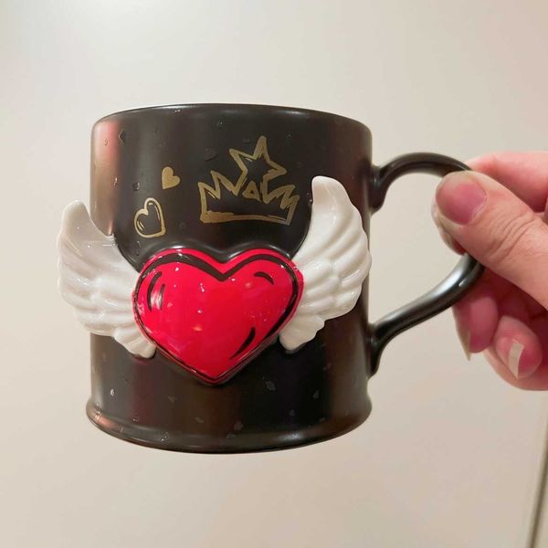 starbucks 2022 valentine's day cup 355ml love wings mug ceramic coffee drinking
starbucks 2022 valentine's day cup 355ml love wings mug ceramic coffee drinking