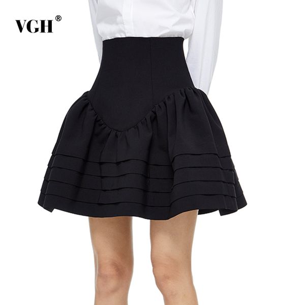 black casual loose ball gown for women high waist minimalist solid a line mini skirts female summer fashion clothes 210507
black casual loose ball gown for women high waist minimalist solid a line mini skirts female summer fashion clothes 210507