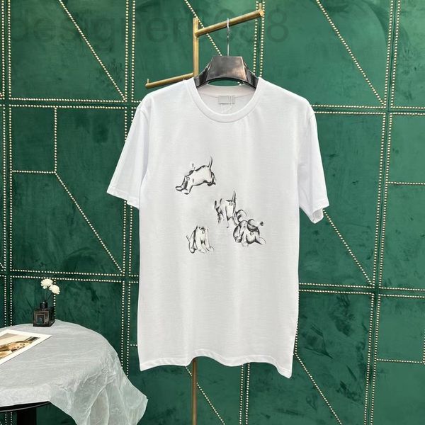 women's t-shirt designer 22s early spring ce four puppies cartoon printing cute aging round neck loose casual short sleeve women's, White
women's t-shirt designer 22s early spring ce four puppies cartoon printing cute aging round neck loose casual short sleeve women's, White