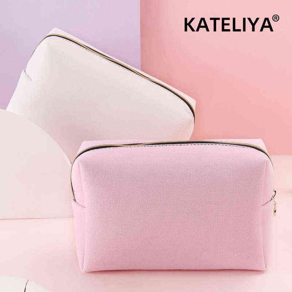 korean canvas cosmetic bag printed female portable bag fashion travel 220518 
korean canvas cosmetic bag printed female portable bag fashion travel 220518
