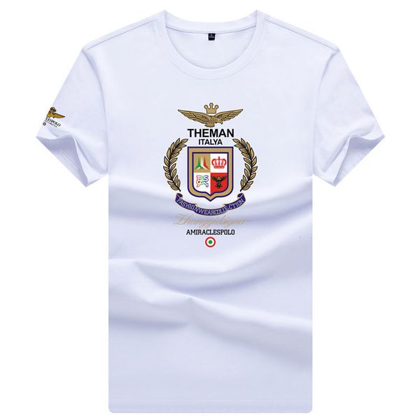 european station short sleeve t-shirt men's solid color mercerized cotton eagle print bottom half sleeve slim fit trend t-neck t-shirt, White;black
european station short sleeve t-shirt men's solid color mercerized cotton eagle print bottom half sleeve slim fit trend t-neck t-shirt, White;black