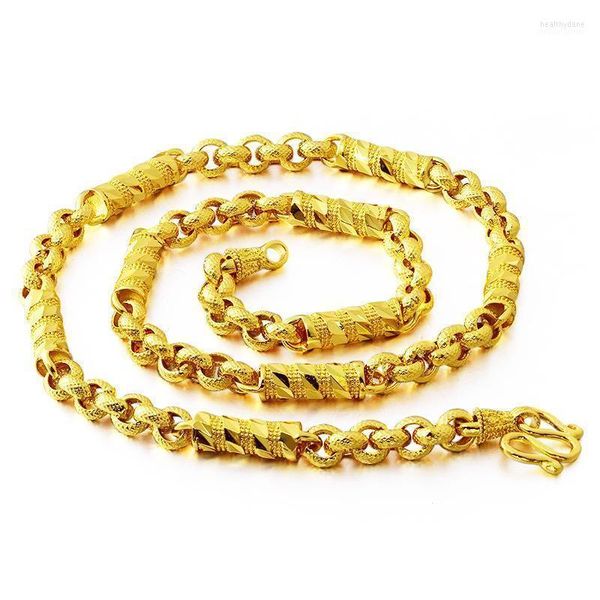 solid column chain with rope chain necklace gold color necklaces 18k gold plated, Silver
solid column chain with rope chain necklace gold color necklaces 18k gold plated, Silver
