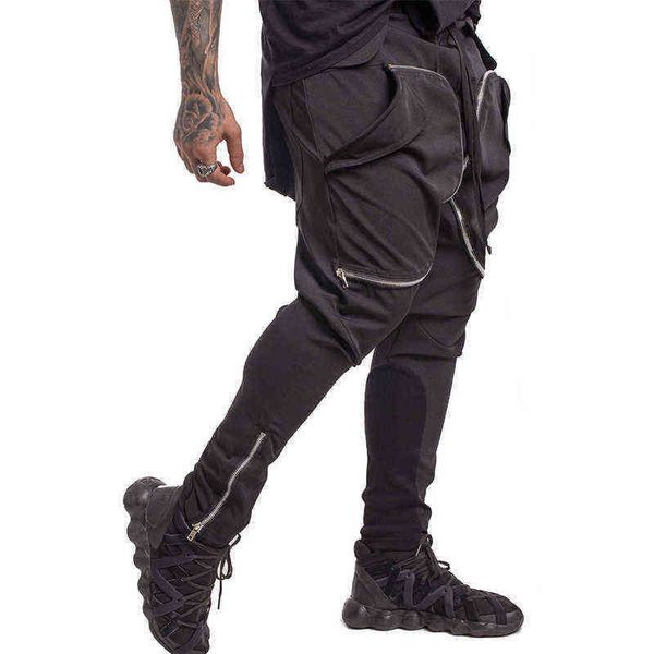 2022 asrv spring casual pants men's street fashion brand multi pocket overalls large leg closing zipper leggings sports fitness harajuk, Black
2022 asrv spring casual pants men's street fashion brand multi pocket overalls large leg closing zipper leggings sports fitness harajuk, Black