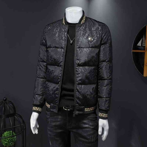 fashion new men's down jacket luxury brand designer wholesale 2022 winter stand collar coat flower warm, Black
fashion new men's down jacket luxury brand designer wholesale 2022 winter stand collar coat flower warm, Black