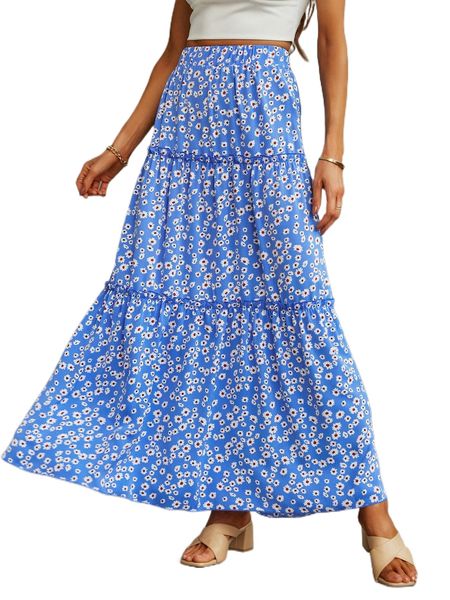 random ditsy floral frilled skirt z5qj#, Black
random ditsy floral frilled skirt z5qj#, Black