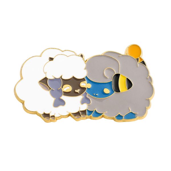 cute two sheep hard enamel pin kawaii cartoon elf medal brooch accessories video game fan collect badge gift, Blue
cute two sheep hard enamel pin kawaii cartoon elf medal brooch accessories video game fan collect badge gift, Blue