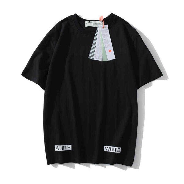 off hip hop summer classic deceleration belt slash stripe short sleeve men's t-shirtra43, White;black
off hip hop summer classic deceleration belt slash stripe short sleeve men's t-shirtra43, White;black