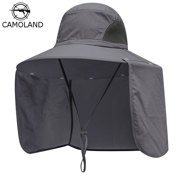 camoland 2 in 1 summer upf50 sun hats women mens waterproof fishing with neck flap hiking cap outdoor bucket 220611, Blue;gray
camoland 2 in 1 summer upf50 sun hats women mens waterproof fishing with neck flap hiking cap outdoor bucket 220611, Blue;gray