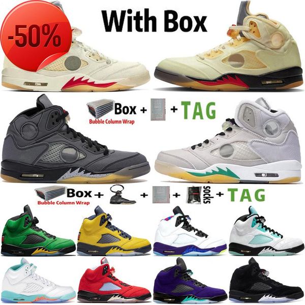 2022 with box high og jumpman 5 5s mens basketball shoes sail black muslin alternate grape light aqua what the men sports women sneakers t
2022 with box high og jumpman 5 5s mens basketball shoes sail black muslin alternate grape light aqua what the men sports women sneakers t