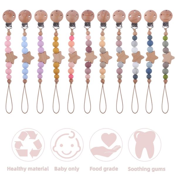 soothing baby pacifier chain cartoon star wood baby feeding chewing supplies molar prevent chains 5 5bqa t2
soothing baby pacifier chain cartoon star wood baby feeding chewing supplies molar prevent chains 5 5bqa t2