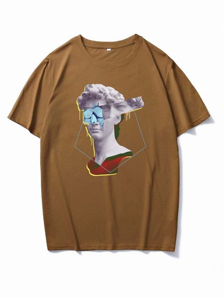 men figure graphic tee c1ho#, White;black
men figure graphic tee c1ho#, White;black