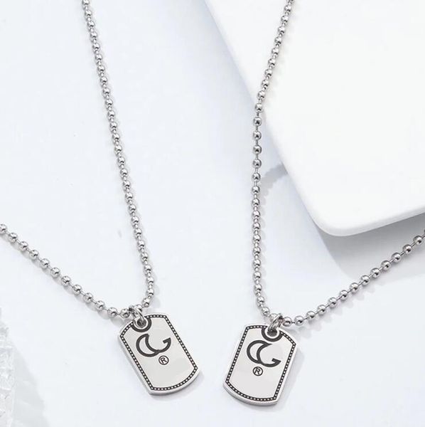 letter g luxury jewelry gold chain pendants hipping bijoux designer cci original packaging vintage square fashion tag titanium steel necklac, Silver
letter g luxury jewelry gold chain pendants hipping bijoux designer cci original packaging vintage square fashion tag titanium steel necklac, Silver