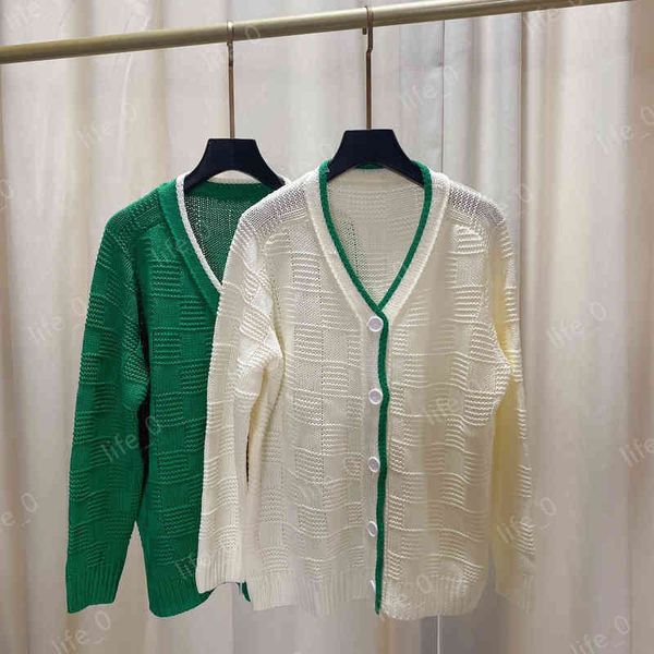 womens sweaters v neck button cardigan knit thin designer sweater autumn luxury shirts sweater for women clothing, White;black
womens sweaters v neck button cardigan knit thin designer sweater autumn luxury shirts sweater for women clothing, White;black