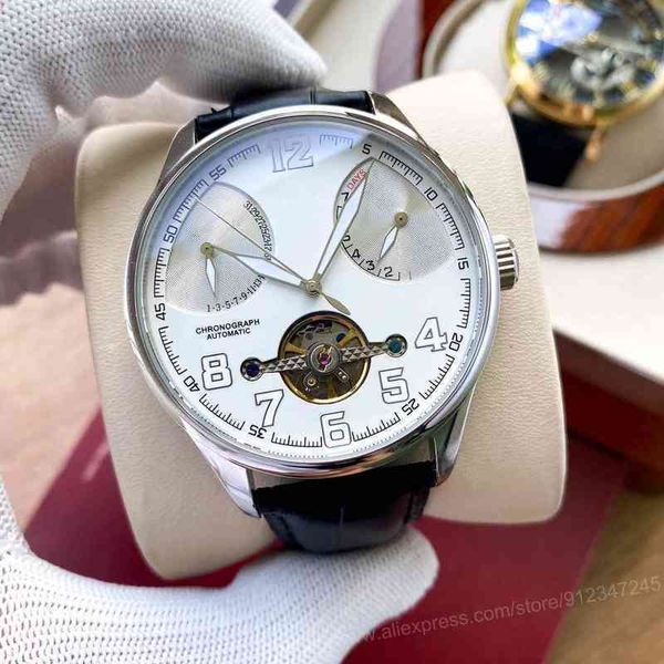 automatic mechanical men's watch hollow luxury high-end watches relogio masculino multi-function, Slivery;brown
automatic mechanical men's watch hollow luxury high-end watches relogio masculino multi-function, Slivery;brown