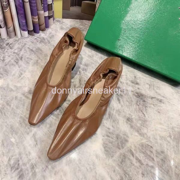 dress shoes spring women's single shoe high heel soft leather fold back elastic belt tip versatile sheep shoes thick, Black
dress shoes spring women's single shoe high heel soft leather fold back elastic belt tip versatile sheep shoes thick, Black