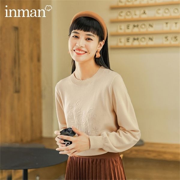 inman autumn winter arrival long sleeve simple wavy o-neck rib slim knit sweater pullover 201222, White;black
inman autumn winter arrival long sleeve simple wavy o-neck rib slim knit sweater pullover 201222, White;black