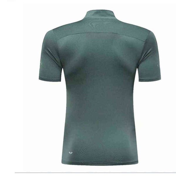 men's summer lulu t shirts brand short sleeve thin quick drying t-shirt half zipper tees sports running fitness suit tights tshirts lu-, White;black
men's summer lulu t shirts brand short sleeve thin quick drying t-shirt half zipper tees sports running fitness suit tights tshirts lu-, White;black