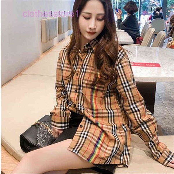 brand bbr hoodie rainbow plaid shirt net red same loose long sleeve british style pure cotton couple shirt, White;black
brand bbr hoodie rainbow plaid shirt net red same loose long sleeve british style pure cotton couple shirt, White;black