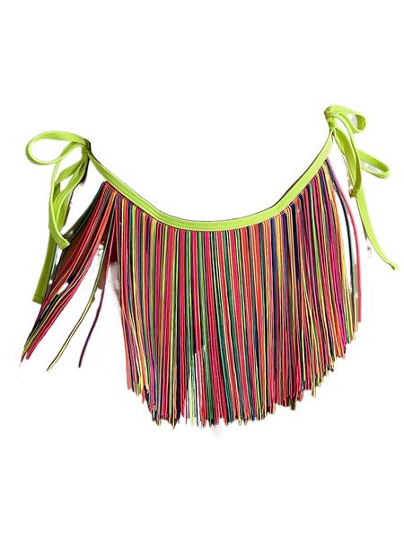 tie side fringe trim bikini bottom l5iz#, White;black
tie side fringe trim bikini bottom l5iz#, White;black