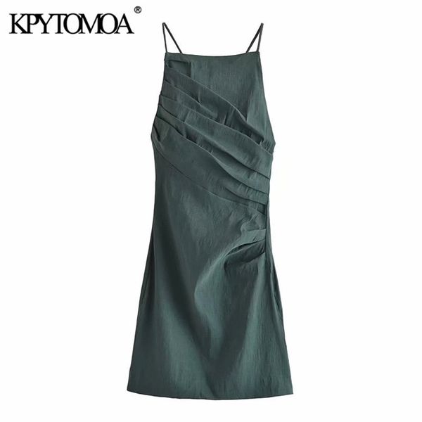 women fashion draped linen mini dress vintage backless zipper thin crossover straps female dresses vestidos mujer 220526, Black;gray
women fashion draped linen mini dress vintage backless zipper thin crossover straps female dresses vestidos mujer 220526, Black;gray