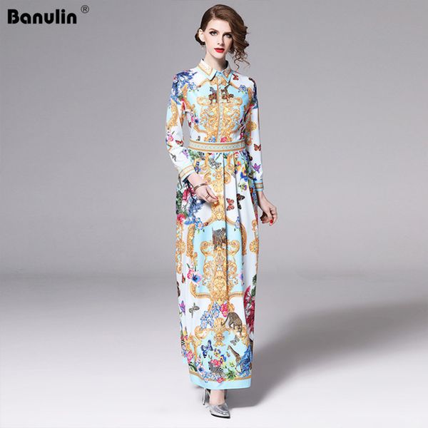 banulin runway designer spring holiday maxi dress long sleeve gorgeous printed vintage long shirt dress vestido y200805, Black;pink
banulin runway designer spring holiday maxi dress long sleeve gorgeous printed vintage long shirt dress vestido y200805, Black;pink