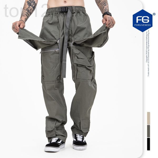 men's pants designer fg menswear 2021 autumn and winter new fashion brand high street trouser leg small pocket zipper multifunctional c, Black
men's pants designer fg menswear 2021 autumn and winter new fashion brand high street trouser leg small pocket zipper multifunctional c, Black