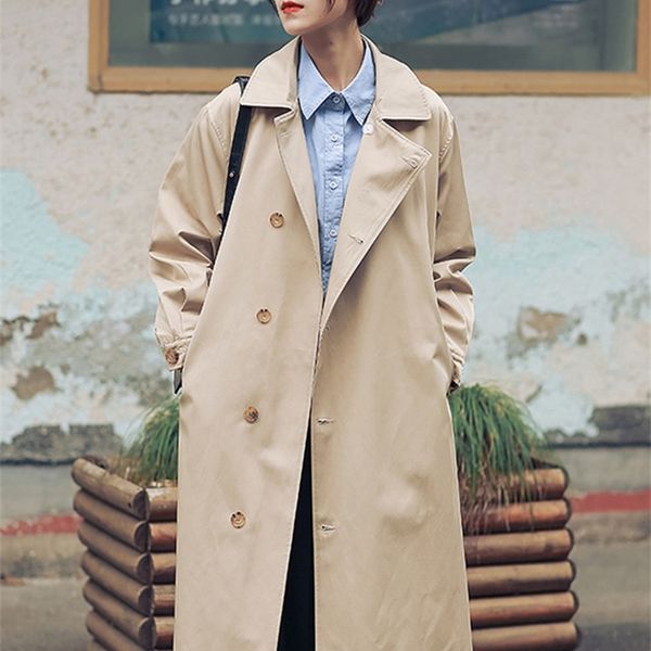 eleemee classic trench coat for women turndown collar long solid color fashion ol chic belt slim fashion windbreaker size 220804, Tan;black
eleemee classic trench coat for women turndown collar long solid color fashion ol chic belt slim fashion windbreaker size 220804, Tan;black