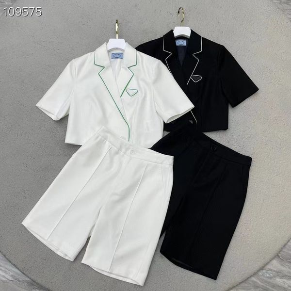 women's suits & blazers two piece shorts ladies short sleeve outwears ladies casual slim sets high waist lapel neck, White;black
women's suits & blazers two piece shorts ladies short sleeve outwears ladies casual slim sets high waist lapel neck, White;black