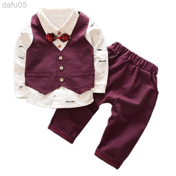 new spring autumn baby boys clothes children cartoon beard clothes bow shirt vest pants 3 pcs/sets infant kid gentleman suit l220808, White
new spring autumn baby boys clothes children cartoon beard clothes bow shirt vest pants 3 pcs/sets infant kid gentleman suit l220808, White