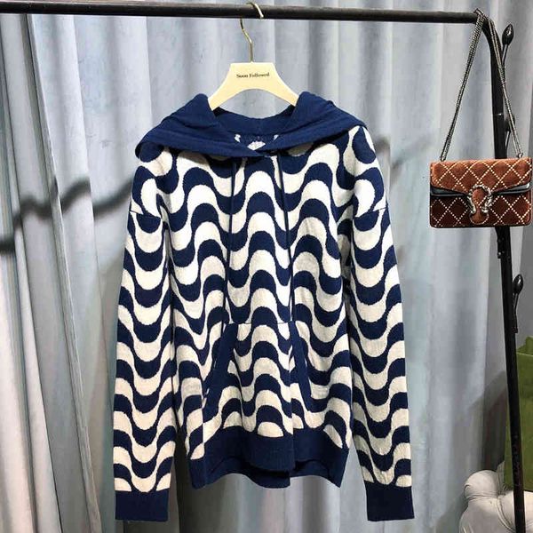 women's knits & tees special price hooded sweater knitted women's autumn and winter letter embroidery wavy stripe t-shirt fashion, White
women's knits & tees special price hooded sweater knitted women's autumn and winter letter embroidery wavy stripe t-shirt fashion, White