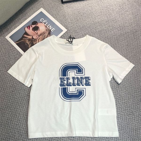 early spring new sleeve large printing short cotton t-shirt correct, White
early spring new sleeve large printing short cotton t-shirt correct, White