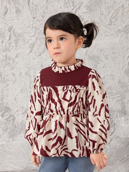 sheen girls zebra stripe print ruffle lord's teaching sleeve shirt she, White;black
sheen girls zebra stripe print ruffle lord's teaching sleeve shirt she, White;black