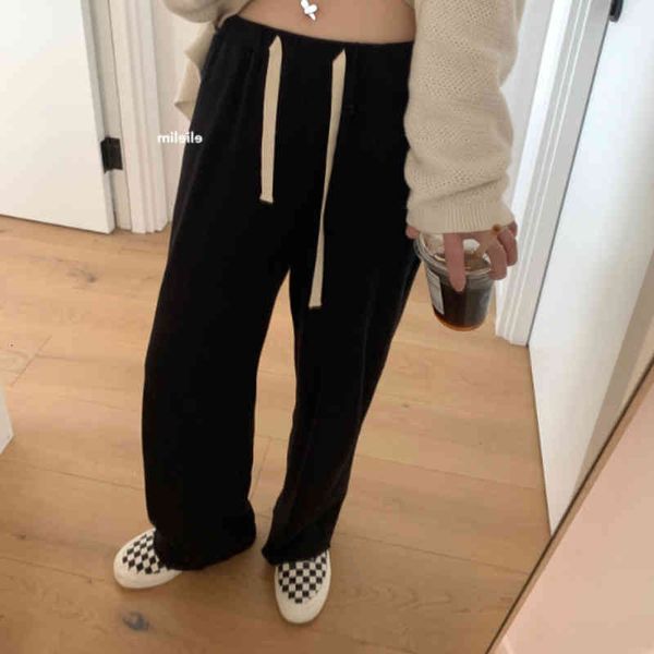 women's pants & capris black pants women's spring and autumn high waist straight thin style slim floor wide leg drawstring sports, Black;white
women's pants & capris black pants women's spring and autumn high waist straight thin style slim floor wide leg drawstring sports, Black;white
