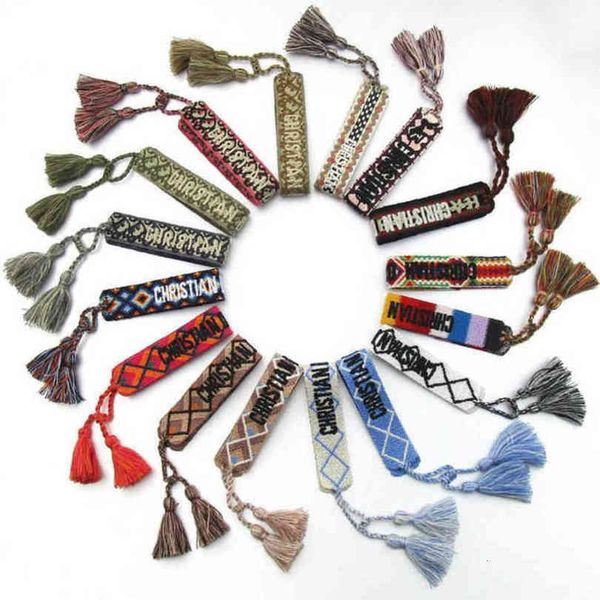 luxury brand fashion bracelets chains women men embroidered handmade woven signature tassel bangle adjustable friendship bangles holiday bea, Golden;silver
luxury brand fashion bracelets chains women men embroidered handmade woven signature tassel bangle adjustable friendship bangles holiday bea, Golden;silver